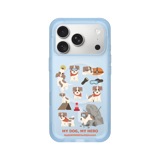 My dog, My hero-Search and Rescue Dog: Jack Russell Terrier(Clear)