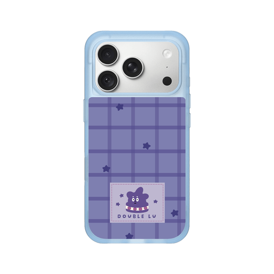 little purple monster dessert fabric labels