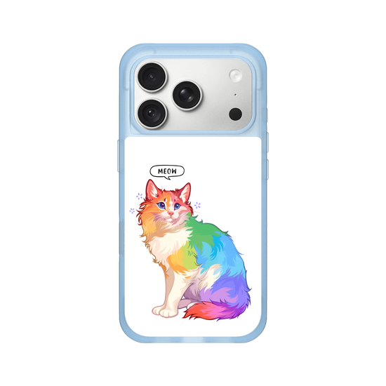 Rainbow Cat Meow
