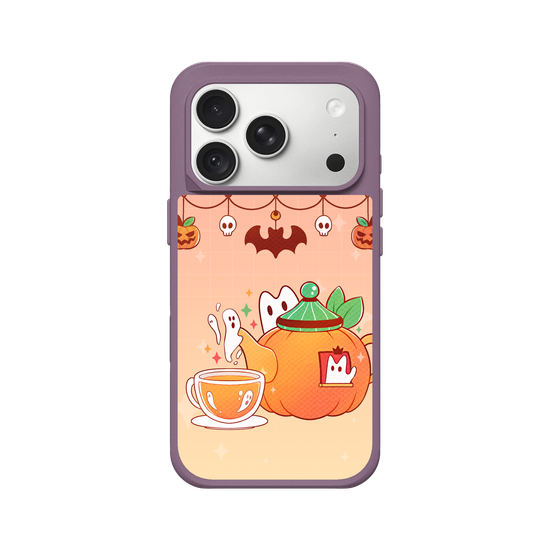 Cozy Halloween - pumpkin teapot