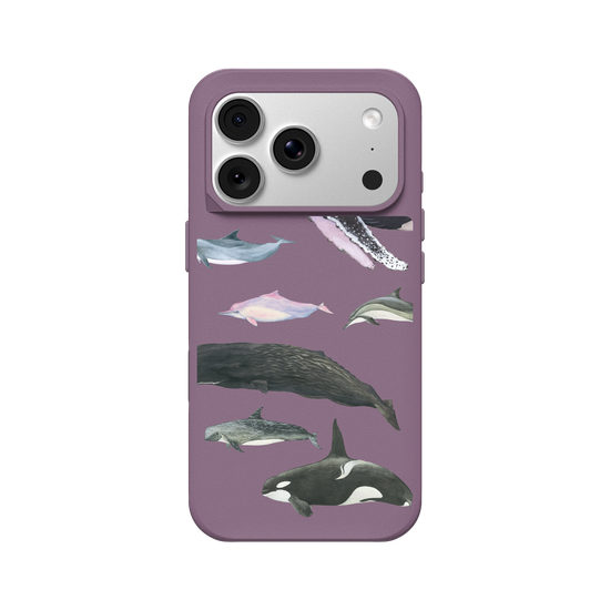 Whale and Dolphin on the phone