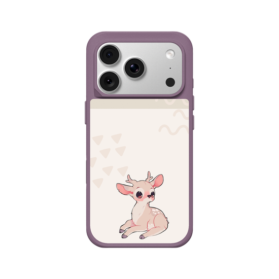 Cute Deer Plain beige BG