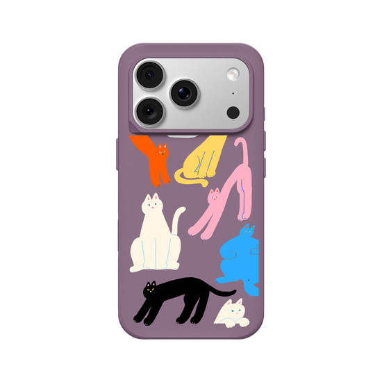 colorful cats