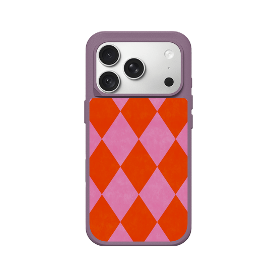 Losange Grid - Pink