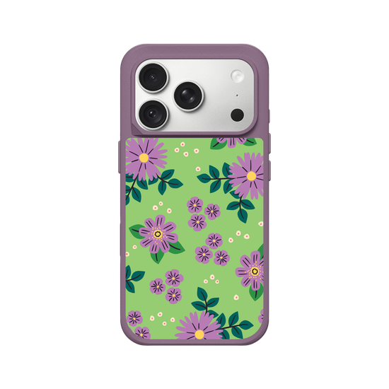 Purple Flower Field