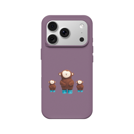 Mr. Monkey and His Little Ones（Su felting）