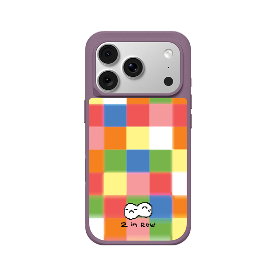 Two in Row - Colorful Circus Checkers