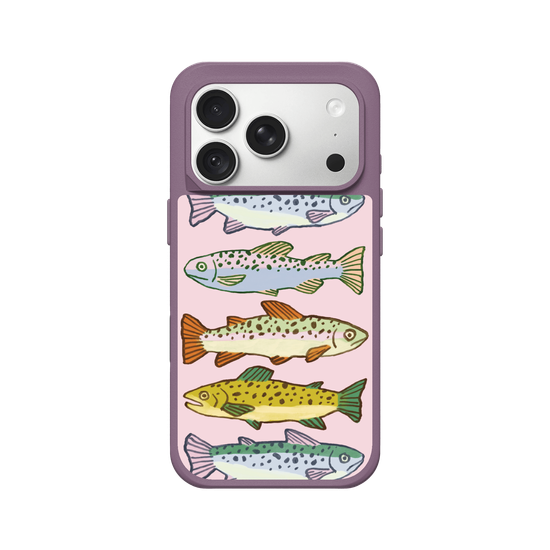 Cute Fish on Pink – Playful Phone Case for Fish Lovers