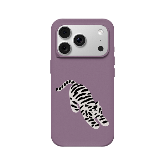 A Stretching white tiger