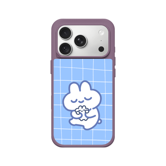 bunny and mini bunny - blue