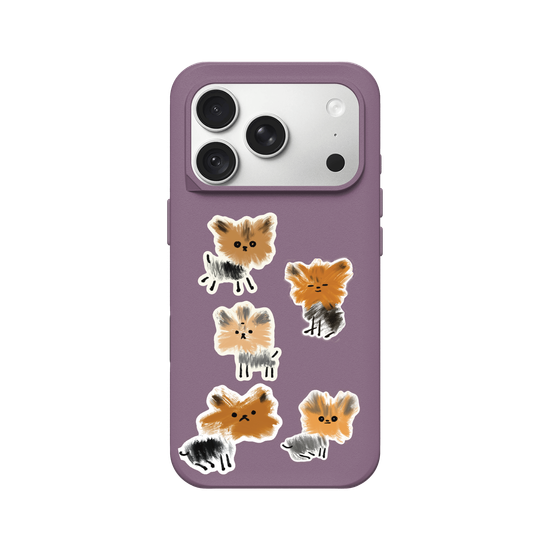 Design featuring Yorkie stickers