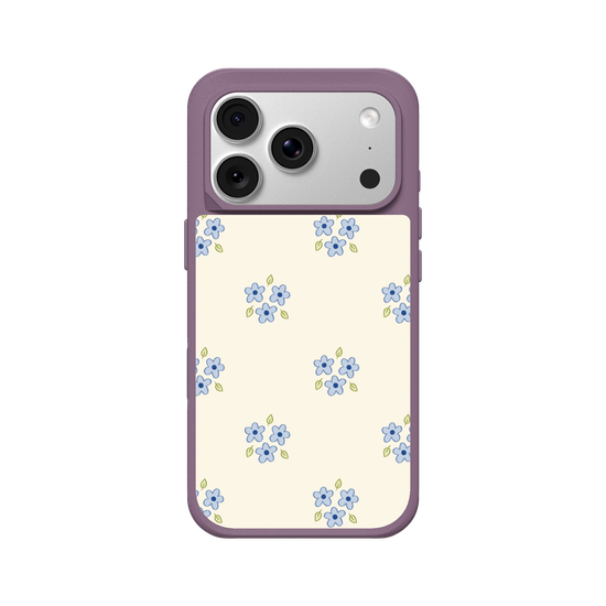 Blue Floral Print