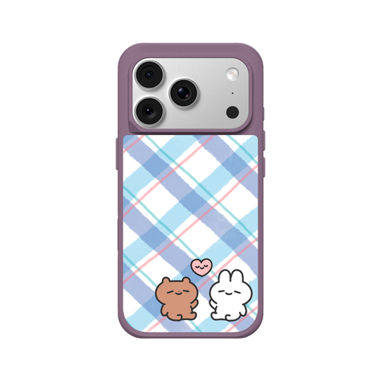 bear and bunny blue love