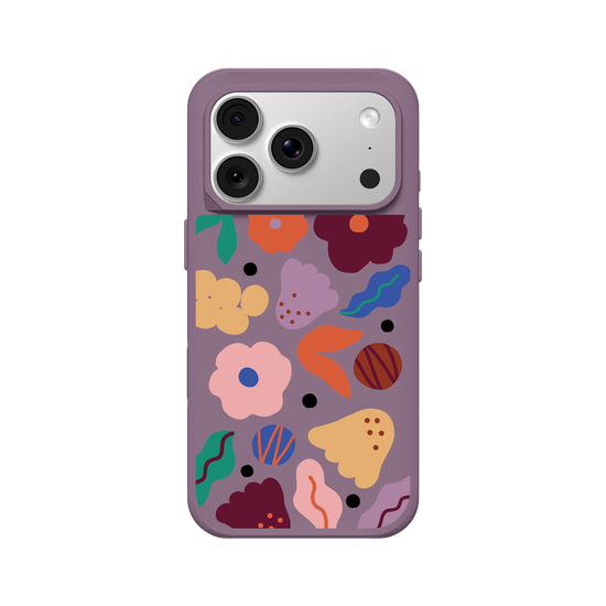 Big winter flowers design