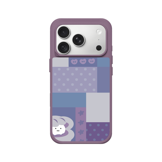 patchwork of purple shell