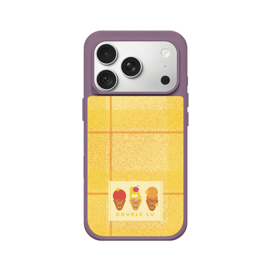little yellow monster dessert fabric labels