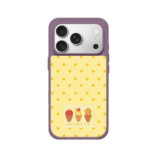 little yellow monster dessert fabric labels