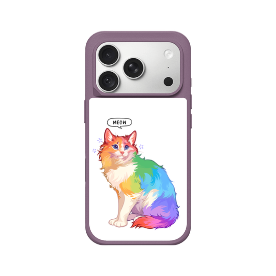Rainbow Cat Meow