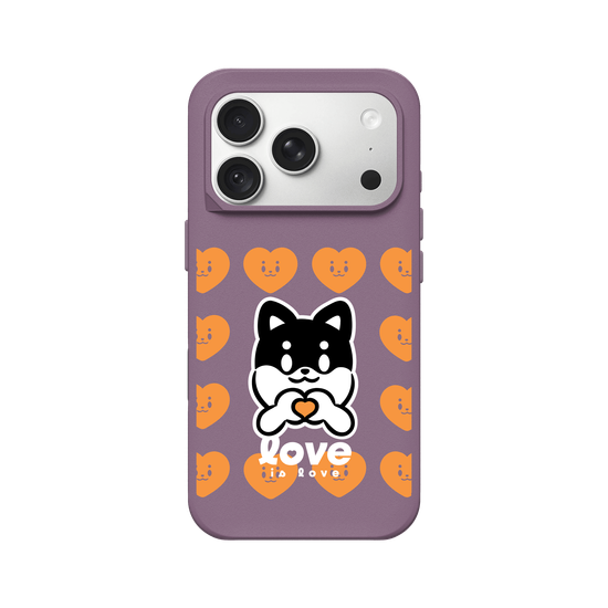 dou dou loves - orange heart
