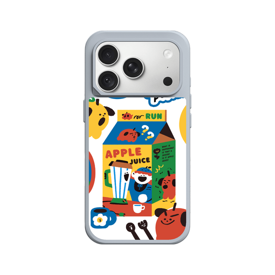 Apple Puppy Sticker Set D 