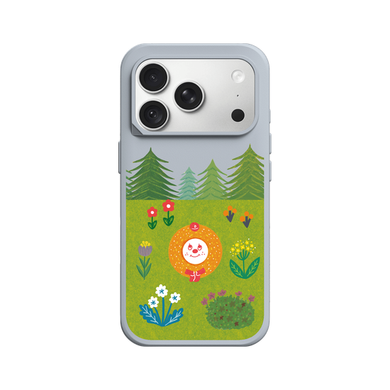Doughnut in forest