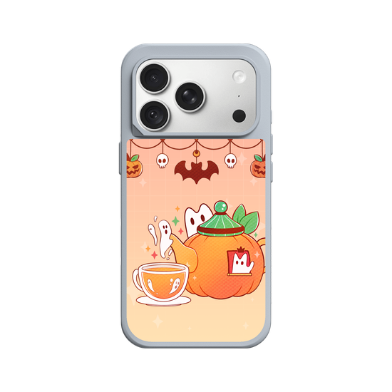 Cozy Halloween - pumpkin teapot