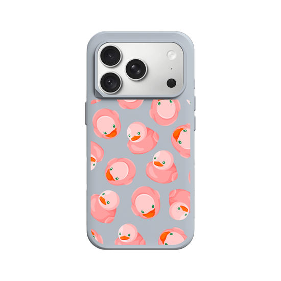 Pink rubber ducks