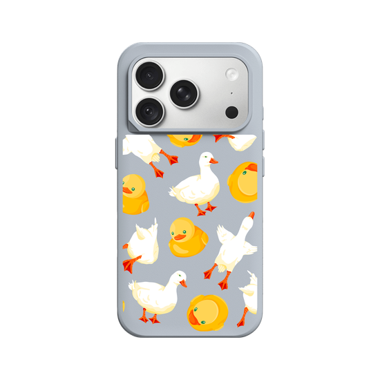 Silly goose and rubber ducks