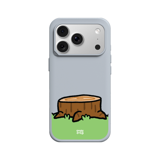 stacked on stump