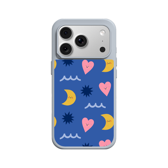 Moon and sea