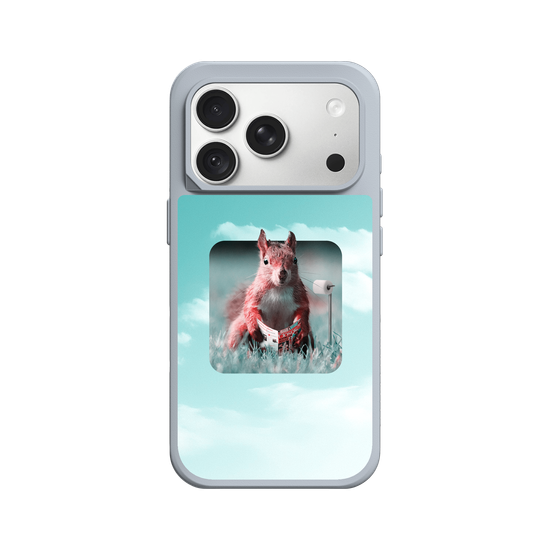 Squirrel Daily Life - Restroom - Sticker & Cloudy Sky