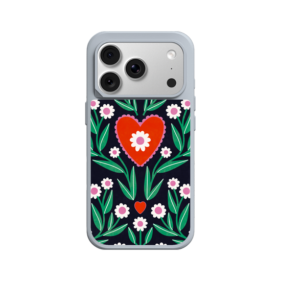Flower Grid Wallpaper