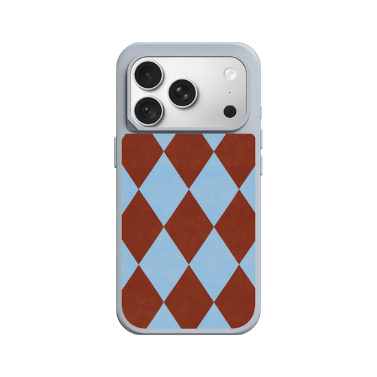 Losange Grid - Blue