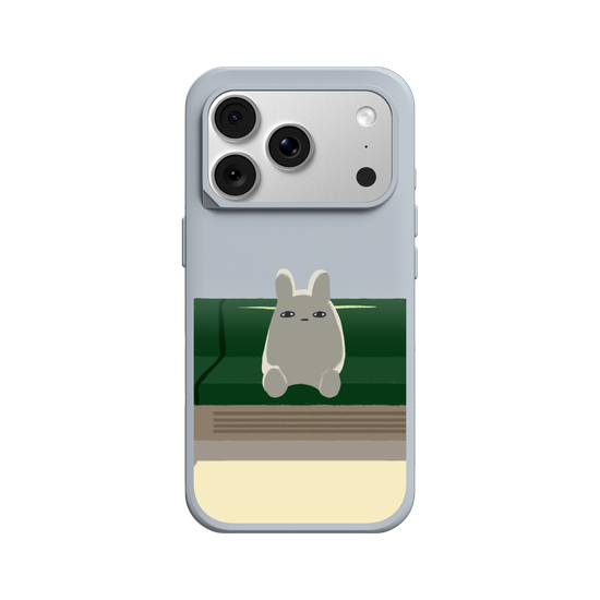 Lapin solitaire dans le train