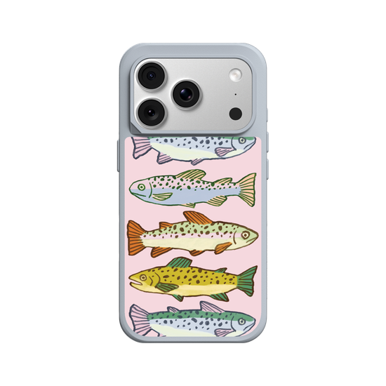 Cute Fish on Pink – Playful Phone Case for Fish Lovers