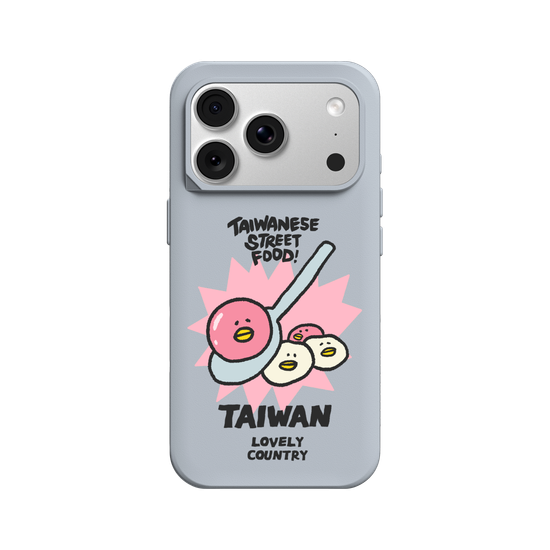 Red and white tangyuan