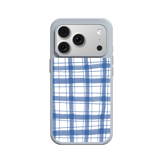 Wonky Gingham  – Blue Cottagecore Vibes