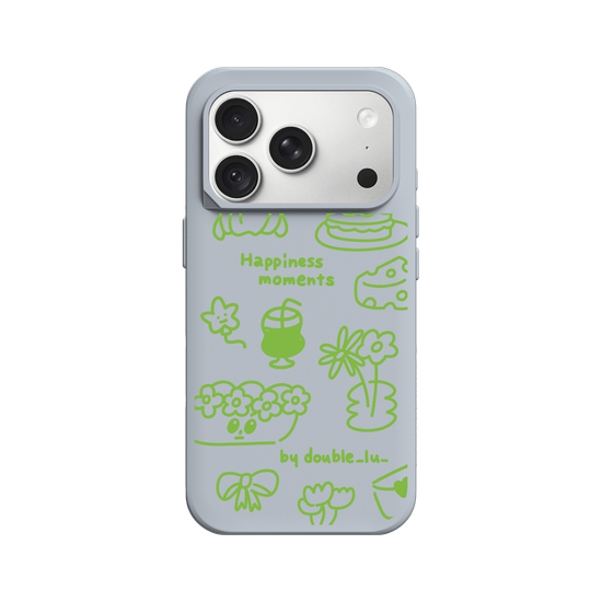 happiness moments of little green monsters