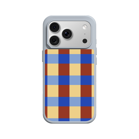 Blue & yellow gingham