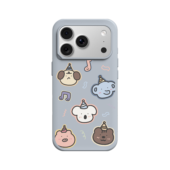 Lazy Monster Animal Party Stickers.