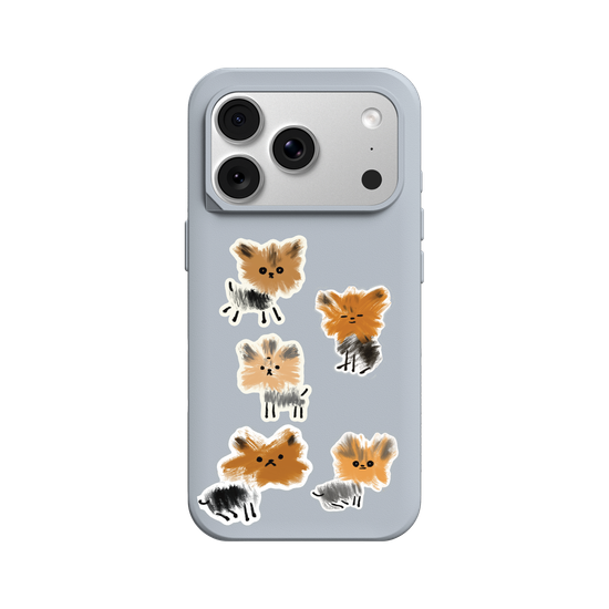 Design featuring Yorkie stickers