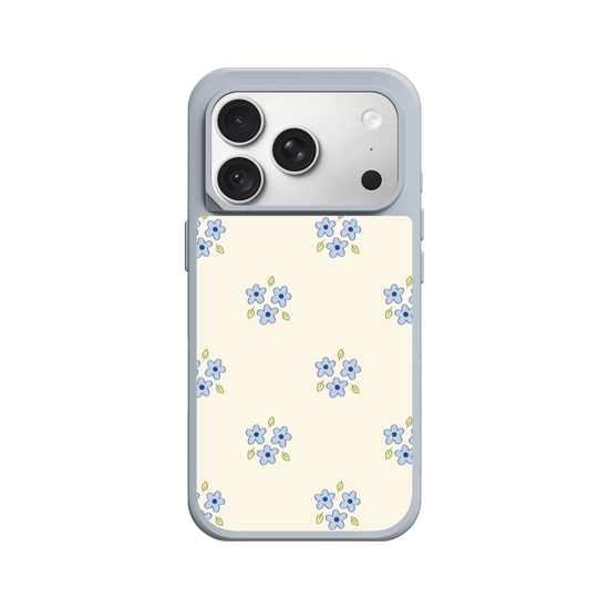 Blue Floral Print