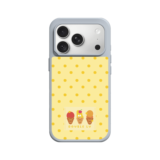 little yellow monster dessert fabric labels