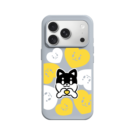 dou dou loves - yellow heart