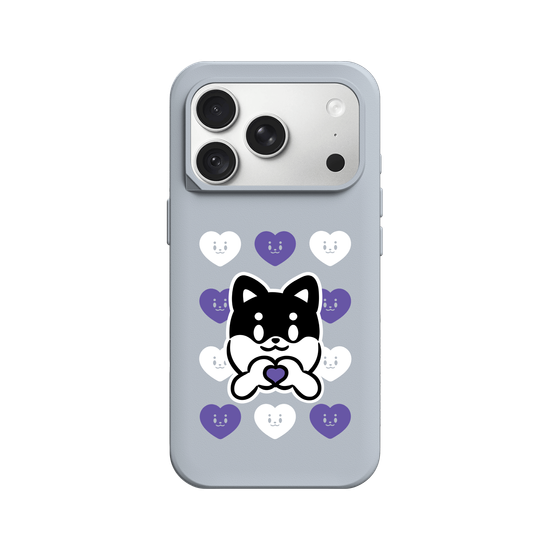dou dou loves - purple heart