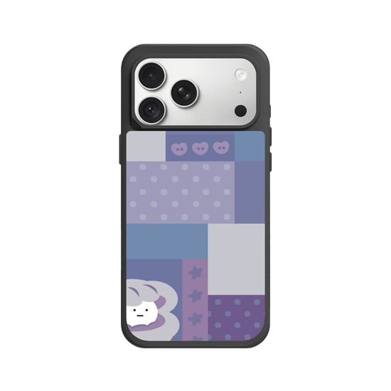 patchwork of purple shell