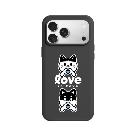 doudle love is love - light blue