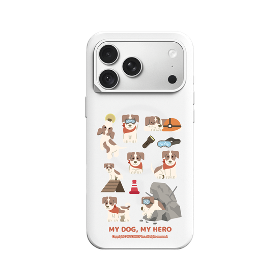 My dog, My hero-Search and Rescue Dog: Jack Russell Terrier(Clear)