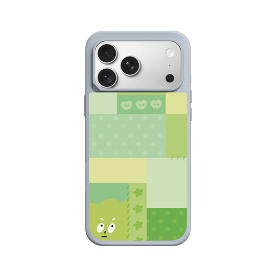 patchwork of little green monster