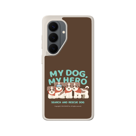 My dog, My hero-Search and Rescue Dog: Jack Russell Terrier(Color)